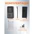 Компрессор автомобильный Черный 70W 20л/мин Аккумуляторный с функцией PowerBank и LED-фонарем