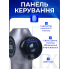 Массажер перкуссионный Серый 2400 mAh 6 режимов 4 насадки