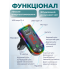 Автомобильный FM-модулятор Bluetooth 5.0 RGB Черный 3.1A Fast Charge Type-C Hands-Free 12-24V