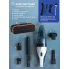 Пылесос для авто универсальный аккумуляторный 7-8kPa 2 режима питания 6000mAh 100W Белый с черным