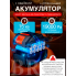 Пылесос автомобильный аккумуляторный c бесщеточным двигателем 4в1 Черный 19000 Па 18.5V 13000 mAh 6 насадок