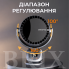 Вентилятор аккумуляторный безлопастный настольный с автоповоротом и зажимом Черный 3600 mAh 6 скоростей