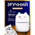Портативный мини принтер термопринтер Portable Mini printer Blue Bluetooth Белый с голубым