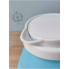 Дорожный чайник силиконовый складной дисковый Electric Kettle wdl-09b 220v 600w 600мл Голубой