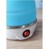 Дорожный чайник силиконовый складной дисковый Electric Kettle wdl-09b 220v 600w 600мл Голубой