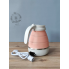 Дорожный чайник силиконовый складной дисковый Electric Kettle wdl-09b 220v 600w 600мл Розовый