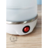 Дорожный чайник силиконовый складной дисковый Electric Kettle wdl-09b 220v 600w 600мл Белый