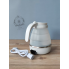 Дорожный чайник силиконовый складной дисковый Electric Kettle wdl-09b 220v 600w 600мл Белый