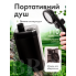 Портативный душ с дисплеем и измерением температуры воды 6000 мАч 110 минут работы Черный