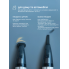 Пылесос для авто аккумуляторный 5-6kPa 2 режима питания 3600mAh 60W Белый с черным