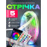 Лента светодиодная LED RGB 3535 5м 16 LED/м 24V Bluetooth Пульт ДУ IP20